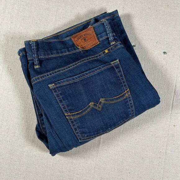 Lucky Brand Jeans Sweet'N Low 12/31Denim Dark Wash Casual - Picture 1 of 9